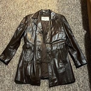 Wilson’s Brown Leather Coat
